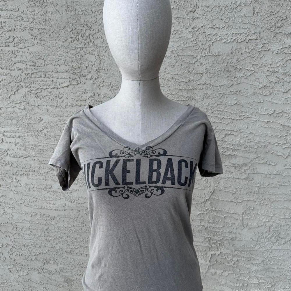 GREY NEXT LEVEL NICKELBACK "THIS MEANS WAR" TOP